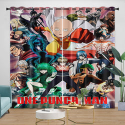 One-Punch Man Curtains Blackout Window Drapes Room Decoration (Online Order Only)