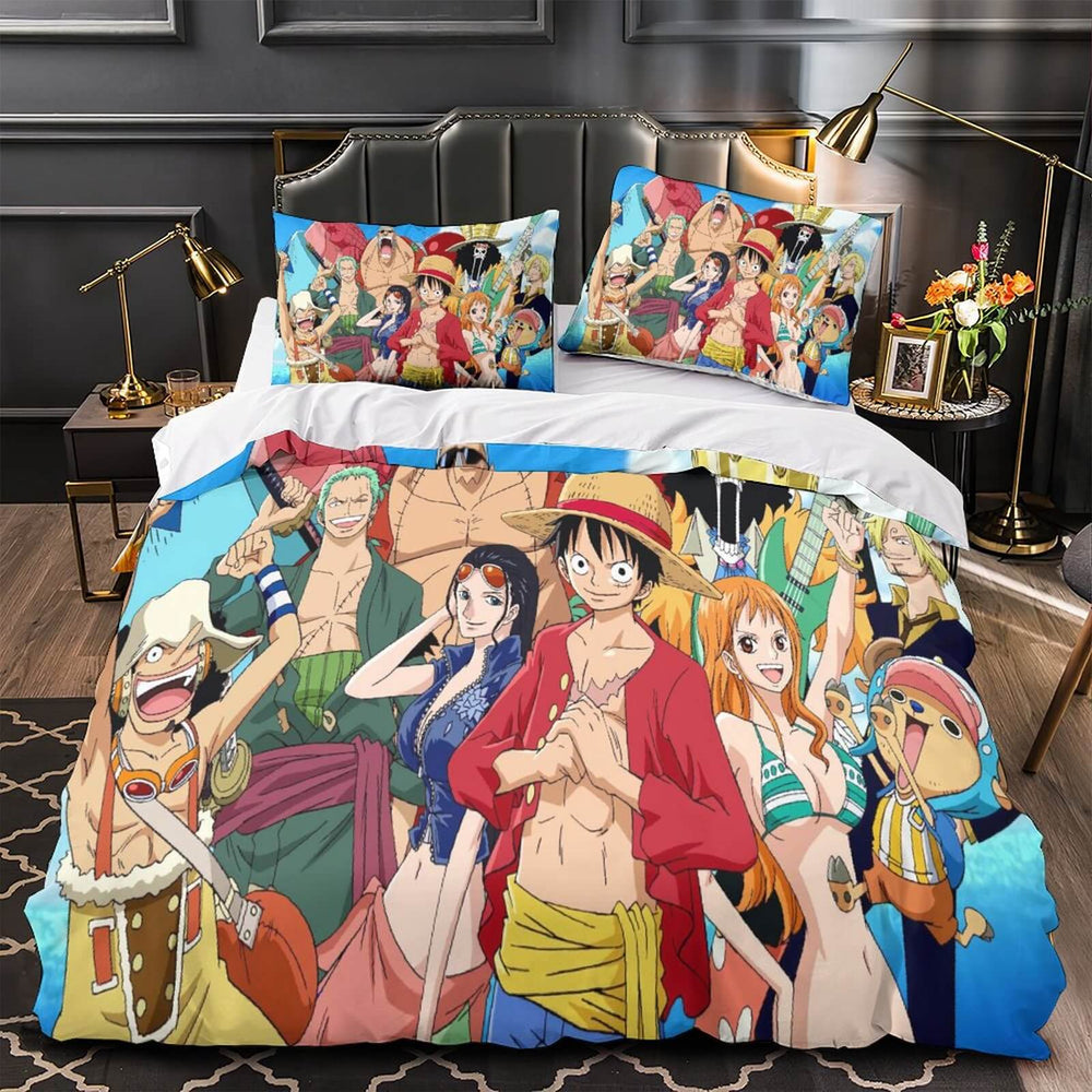 One Piece Bedding Set Pattern Quilt Duvet Cover Without Filler (Online Order Only)