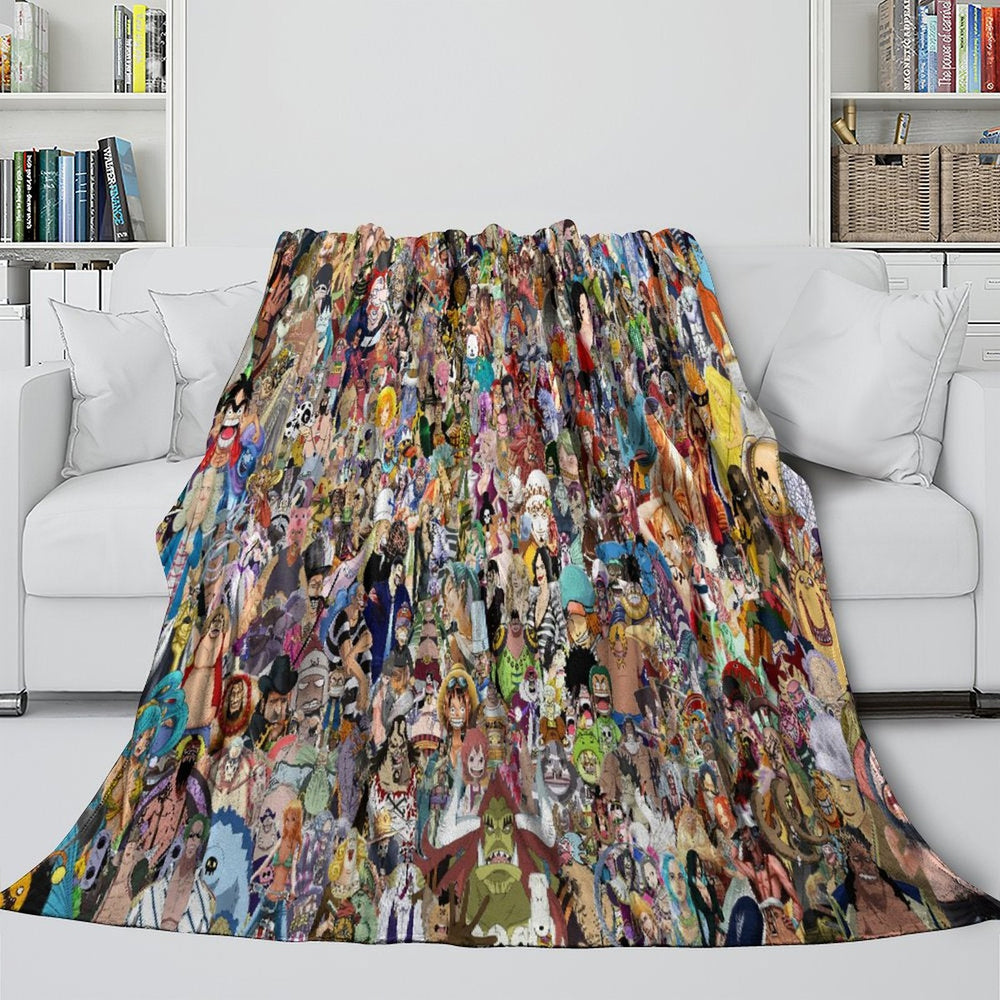 One Piece Blanket Flannel Fleece Throw Room Decoration (Online Order Only)