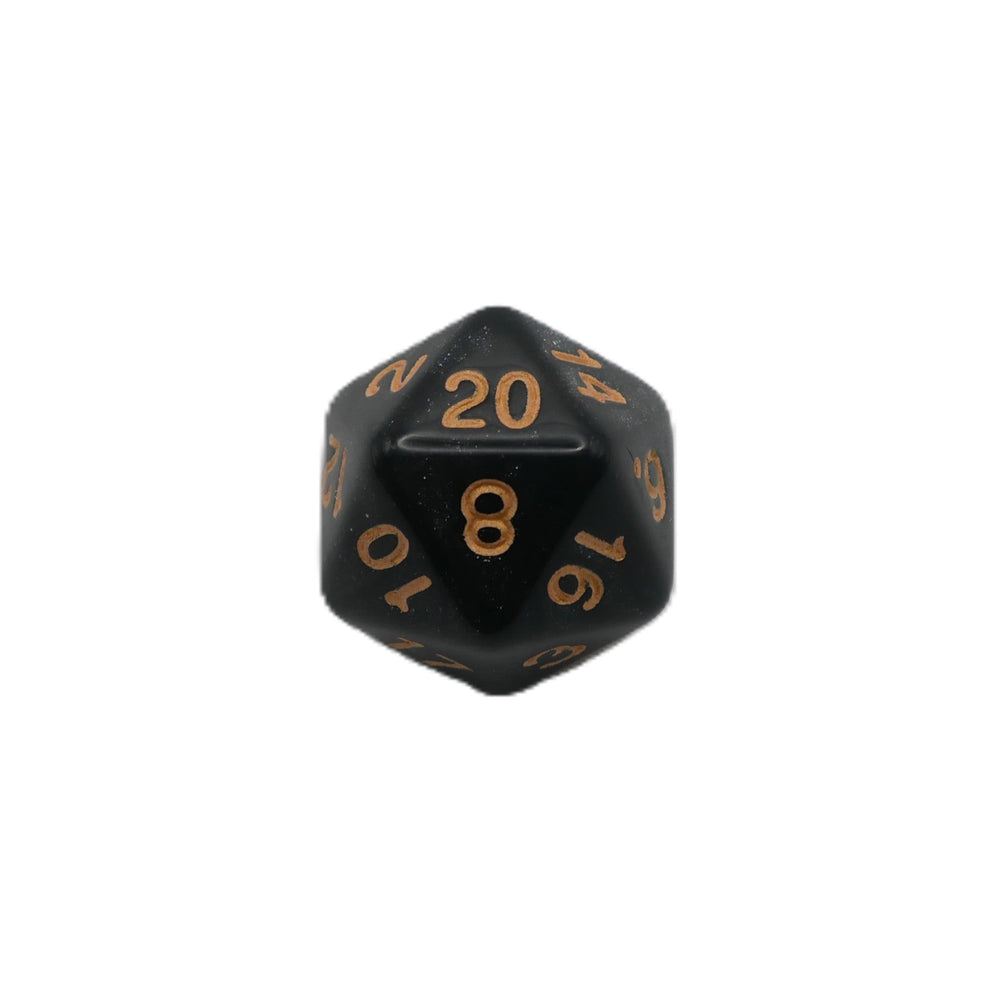 Onix's Core - 7 Piece DnD Dice Set | Acrylic RPG Gaming Dice (ONLINE ORDER ONLY)