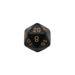 Onix's Core - 7 Piece DnD Dice Set | Acrylic RPG Gaming Dice (ONLINE ORDER ONLY)