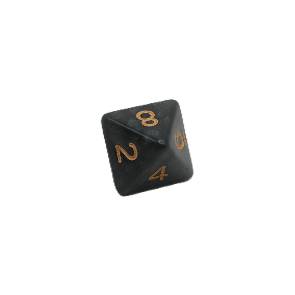 Onix's Core - 7 Piece DnD Dice Set | Acrylic RPG Gaming Dice (ONLINE ORDER ONLY)