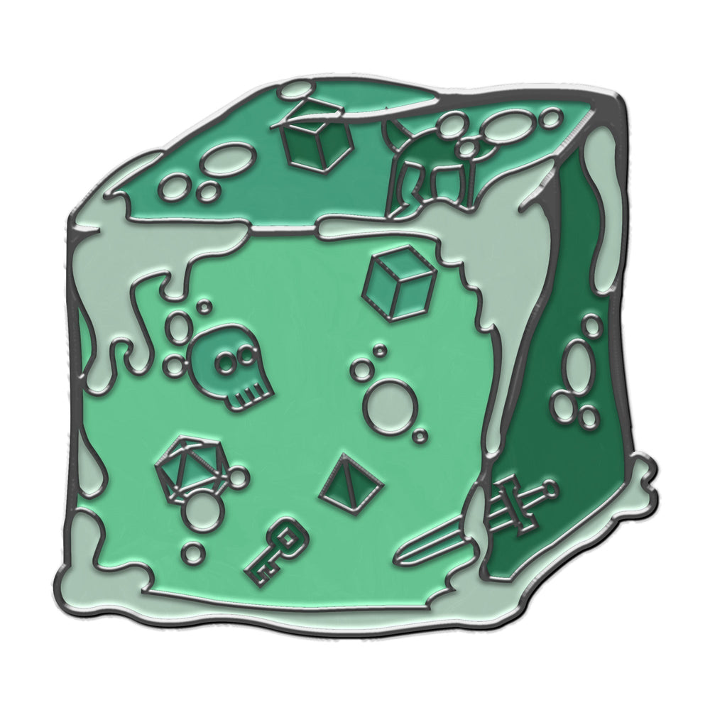 Ooze of Doom - Hard Enamel Adventure Dice Pin Metal by Norse Foundry (ONLINE ORDER ONLY)