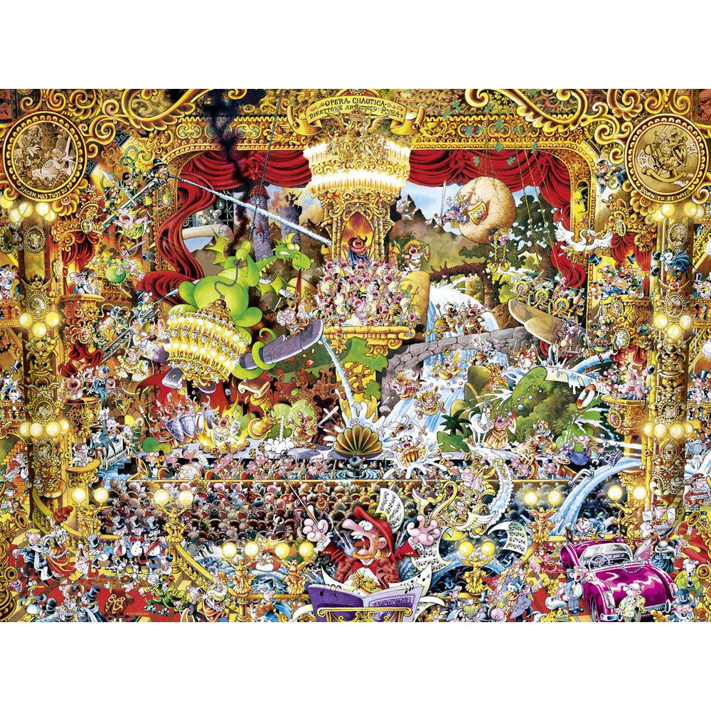 Opera Chaotica Cartoon Classics 1500 Piece Jigsaw Puzzle Heye