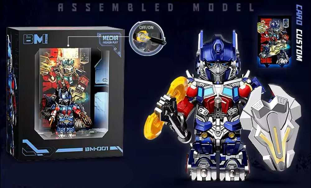 Cyber Commander Custom Minifig (Online Only)