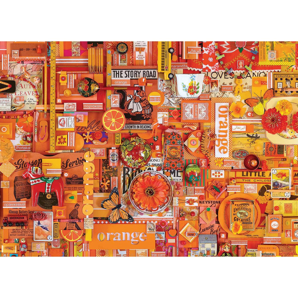 Orange 1000 Piece Jigsaw Puzzle Cobble Hill (ONLINE ORDER ONLY)
