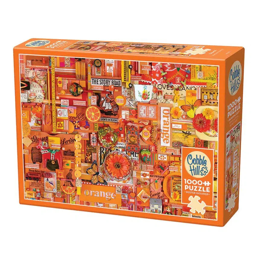 Orange 1000 Piece Jigsaw Puzzle Cobble Hill (ONLINE ORDER ONLY)