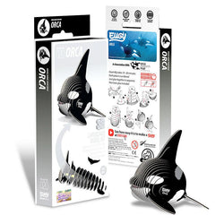 Orca 3D Cardboard Model Kit Eugy (ONLINE ORDER ONLY)