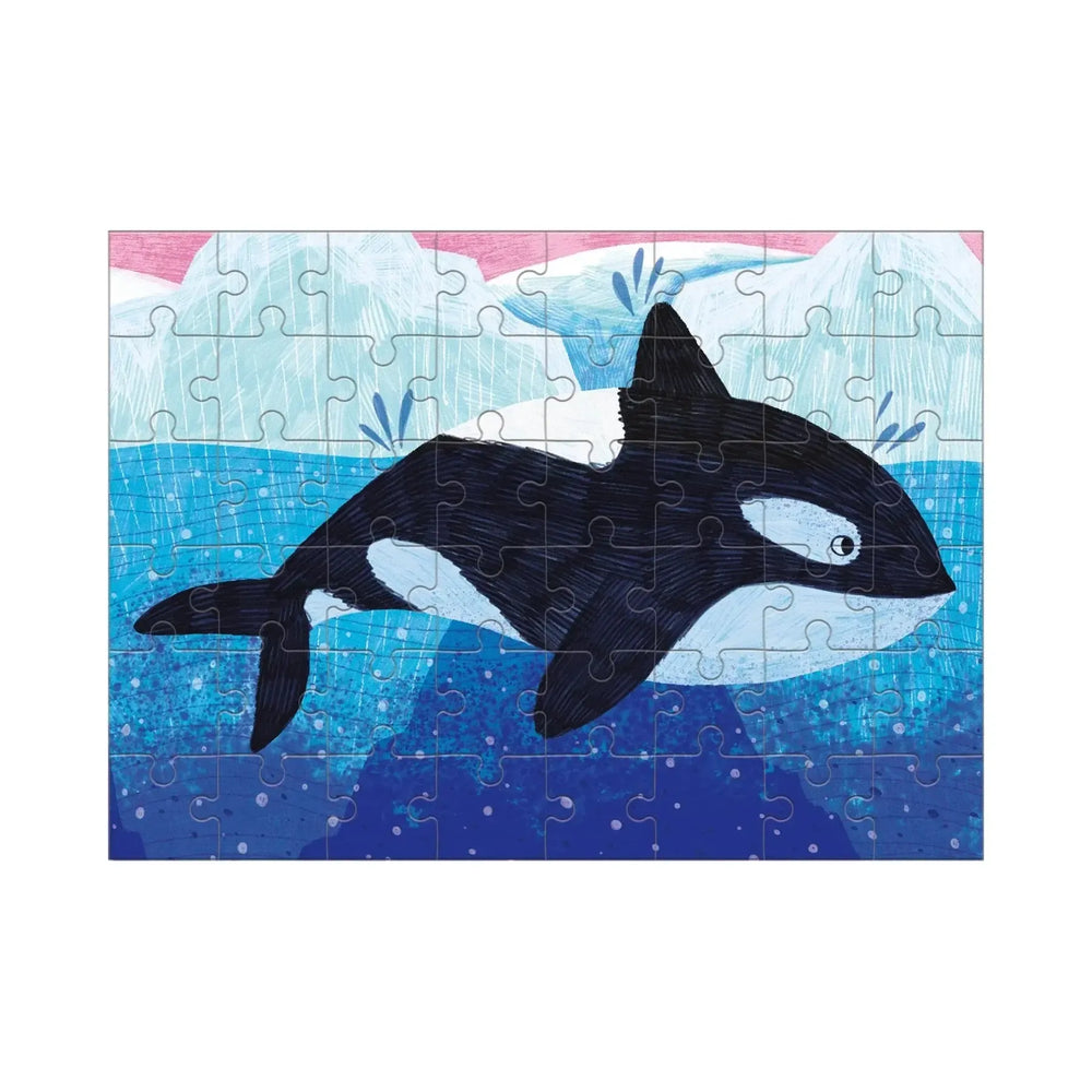 Orca 48 Piece Mini Jigsaw Puzzle Mudpuppy (ONLINE ORDER ONLY)