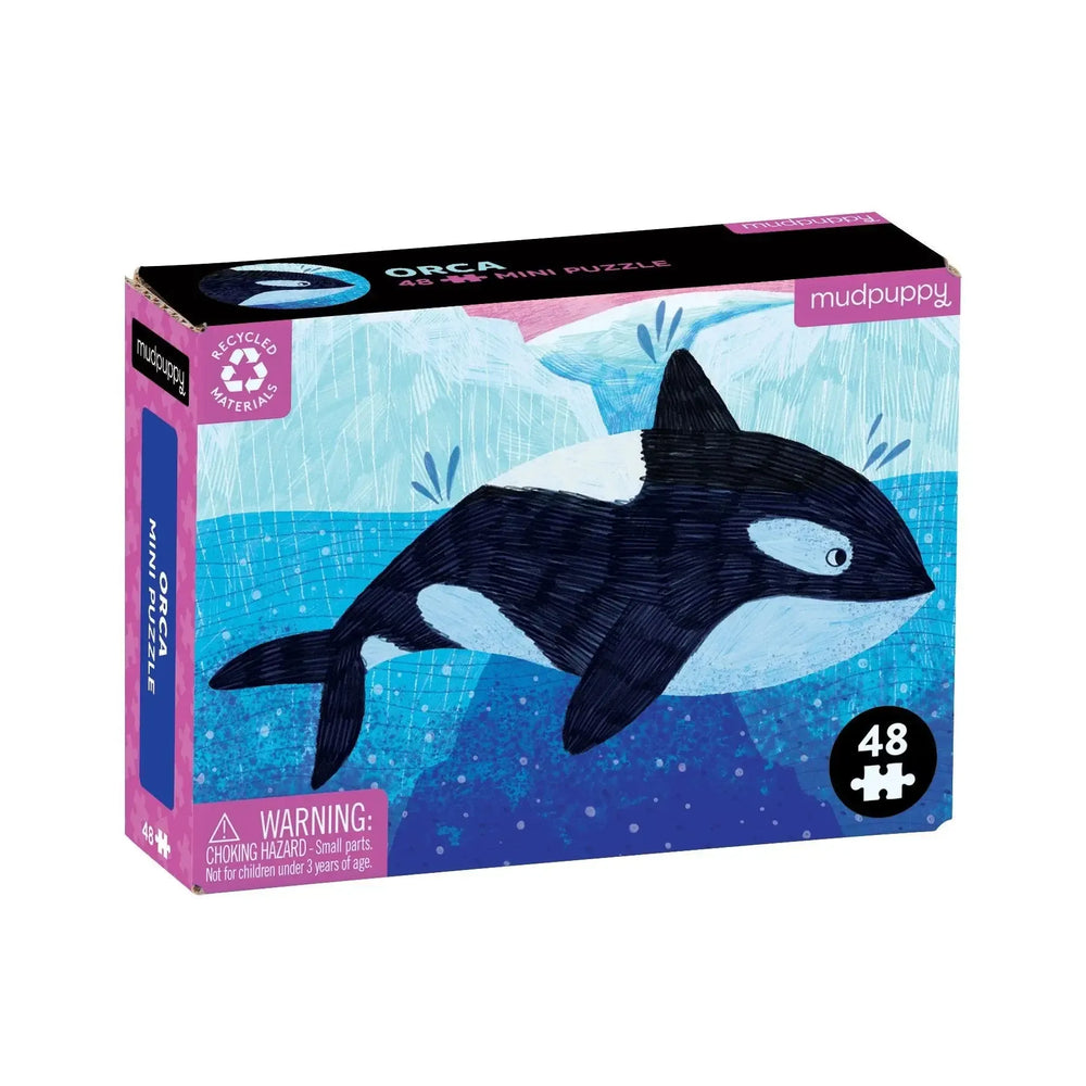 Orca 48 Piece Mini Jigsaw Puzzle Mudpuppy (ONLINE ORDER ONLY)
