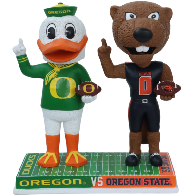 Oregon vs. Oregon State Football Rivalry Bobblehead (Presale) (ONLINE ORDER ONLY)