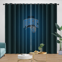 Orlando Magic Curtains Blackout Window Drapes Room Decoration (Online Order Only)