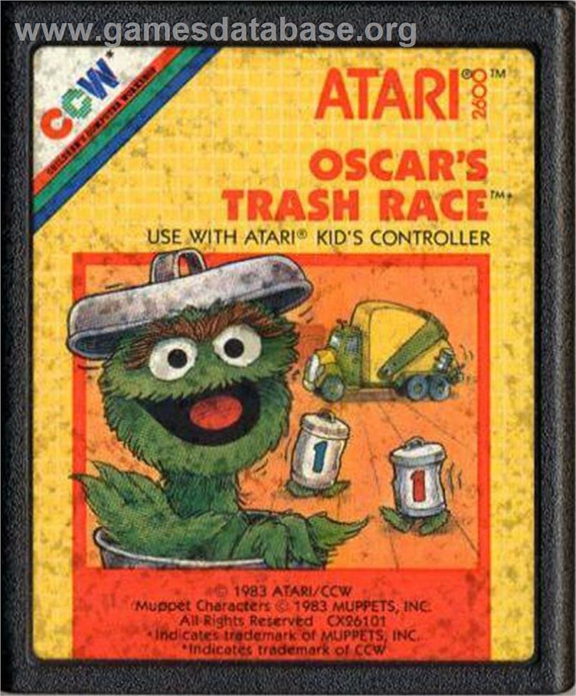 Oscar's Trash Race (Atari 2600) (Online Only)