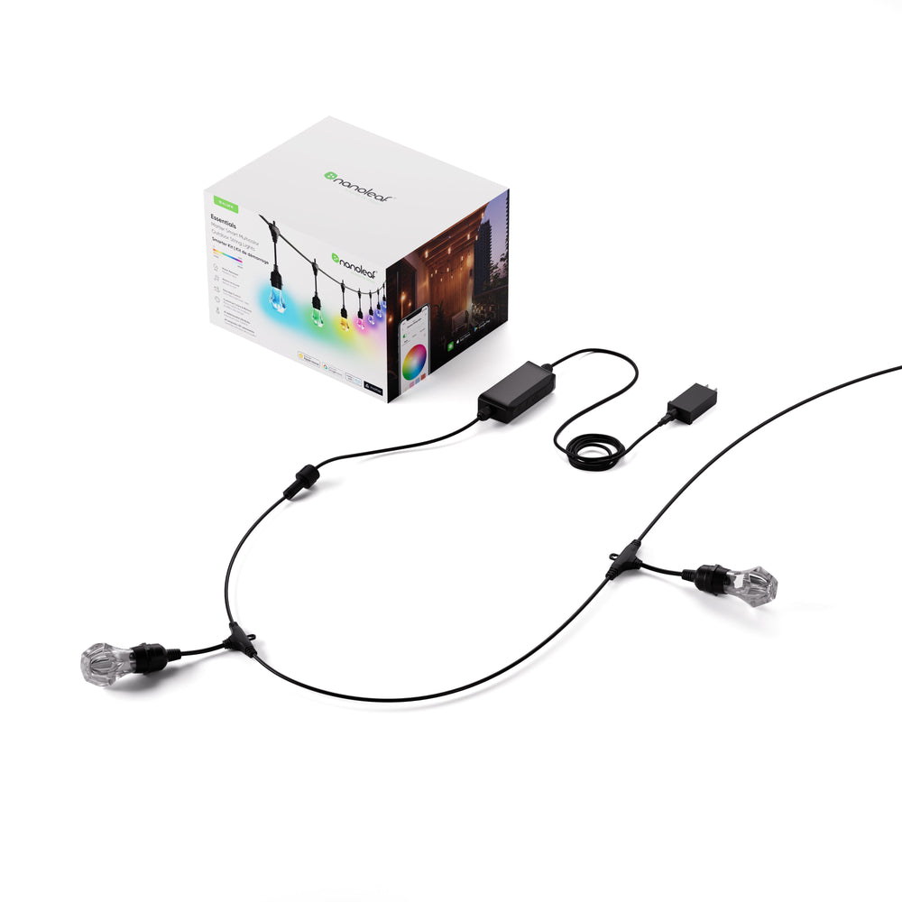 Matter Smart Multicolor Outdoor String Lights Smarter Kit 49ft (15m) (ONLINE ORDER ONLY)