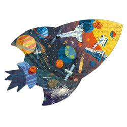 Outer Space 300 Piece Shaped Jigsaw Puzzle Mudpuppy (ONLINE ORDER ONLY)