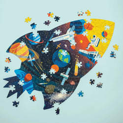 Outer Space 300 Piece Shaped Jigsaw Puzzle Mudpuppy (ONLINE ORDER ONLY)