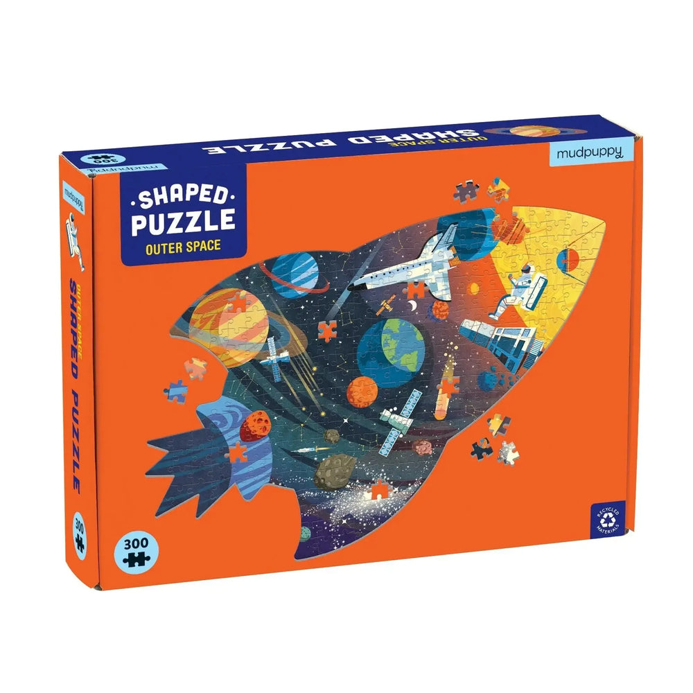 Outer Space 300 Piece Shaped Jigsaw Puzzle Mudpuppy (ONLINE ORDER ONLY)