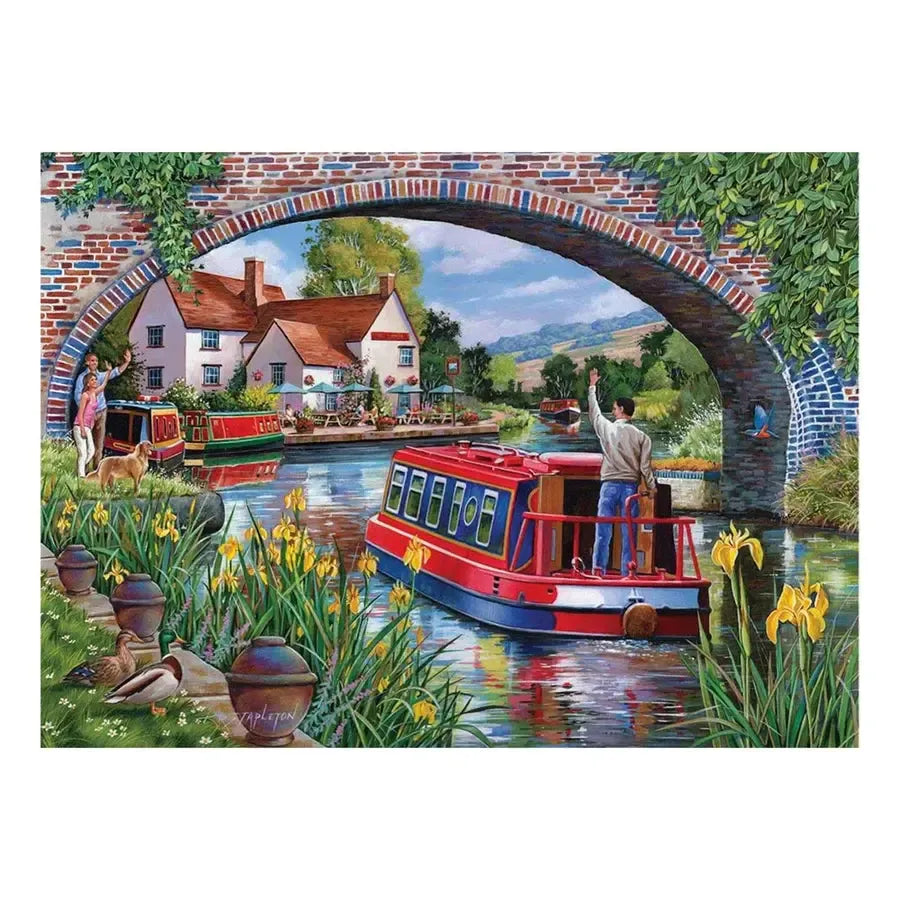 Over & Under 500 Big Piece Jigsaw Puzzle HOP (ONLINE ORDER ONLY)