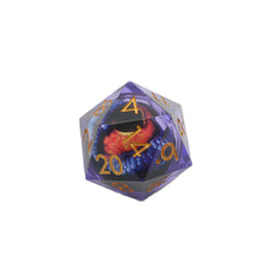 Owlbear's Eye - Giant D20 Moving Eye DnD Dice | Acrylic RPG Gaming Dice (ONLINE ORDER ONLY)