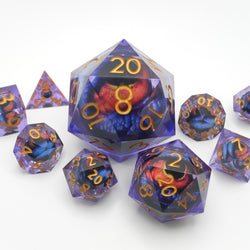 Owlbear's Eye - Giant D20 Moving Eye DnD Dice | Acrylic RPG Gaming Dice (ONLINE ORDER ONLY)