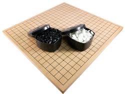 GO - 7mm Glass Bi-convex Stones with Bowls