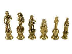 Chess Pieces - Florence Metal Chess Pieces (ONLINE ORDER ONLY)