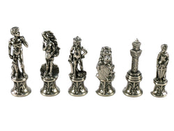 Chess Pieces - Florence Metal Chess Pieces (ONLINE ORDER ONLY)