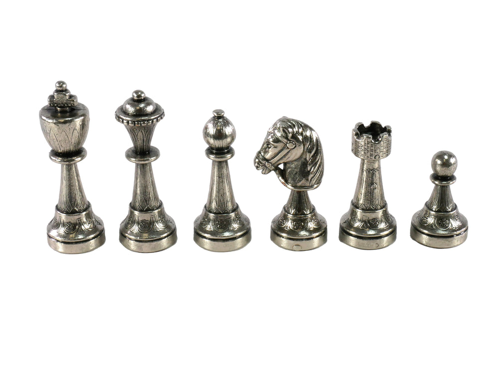 Chess Pieces - Staunton Metal - 70M (ONLINE ORDER ONLY)