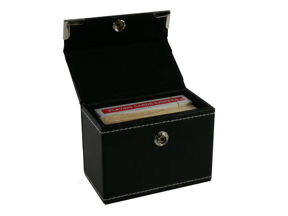 Cribbage Set  - 2 Player Travel Folding Wood Cribbage Set-Snap Case and cards (ONLINE ORDER ONLY)