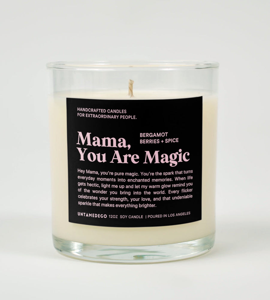 Mama You Are Magic Glass Candle (ONLINE ORDER ONLY)