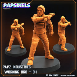 3D Printed Papsikels Working Bros Set October 2024 SciFi 28mm 32mm (Online Only)