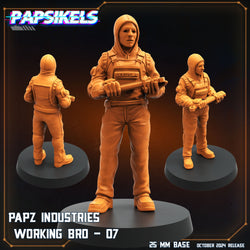 3D Printed Papsikels Working Bros Set October 2024 SciFi 28mm 32mm (Online Only)