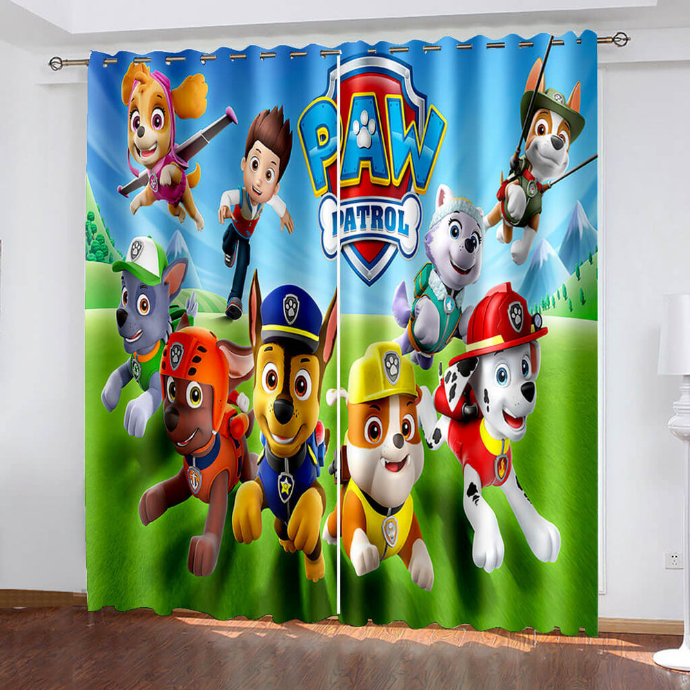 PAW Patrol Curtains Pattern Blackout Window Drapes (Online Order Only)