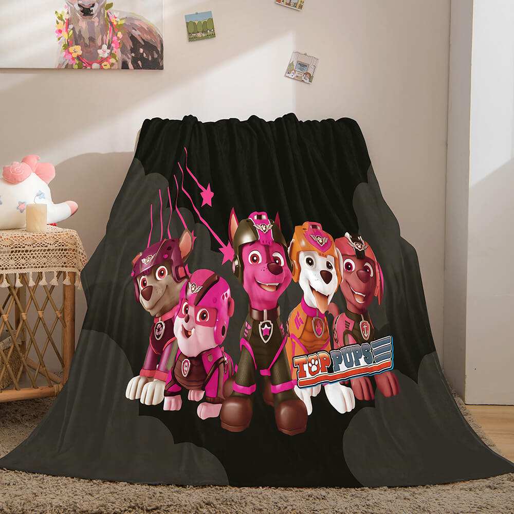 PAW Patrol Flannel Fleece Throw Cosplay Blanket (Online Order Only)