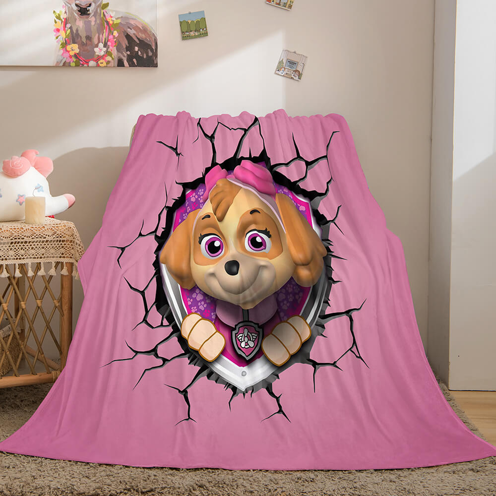 PAW Patrol Flannel Fleece Throw Cosplay Blanket (Online Order Only)