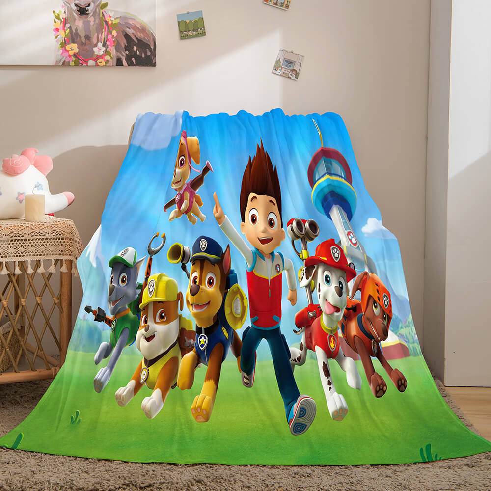 PAW Patrol Flannel Fleece Throw Cosplay Blanket (Online Order Only)
