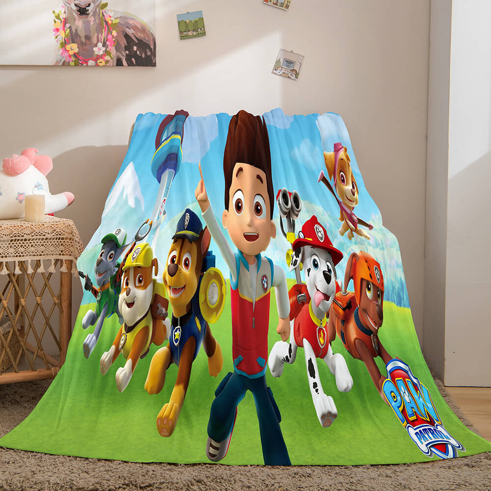 PAW Patrol Flannel Fleece Throw Cosplay Blanket (Online Order Only)