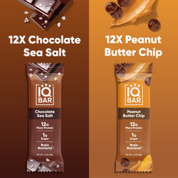 Chocolate Sea Salt & Peanut Butter Chip (24 Bars) (ONLINE ORDER ONLY)
