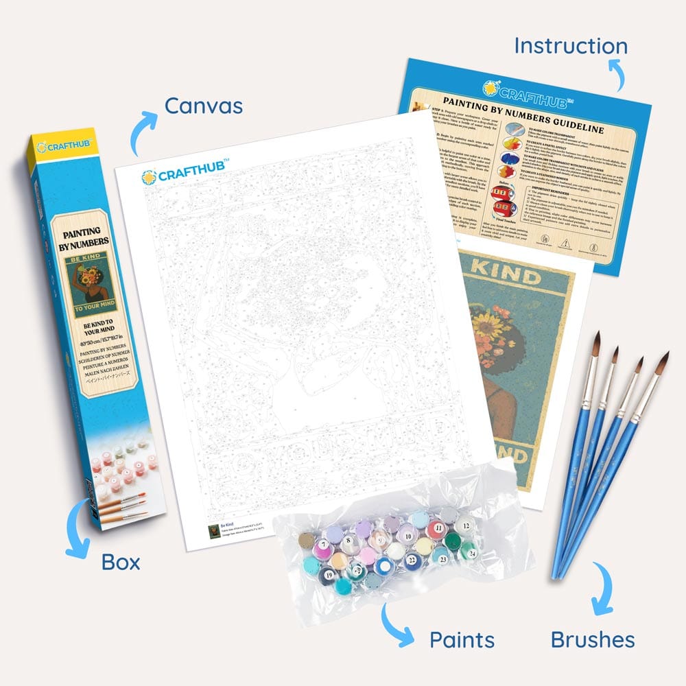 Beach House View - Paint By Numbers Kit (ONLINE ORDER ONLY)