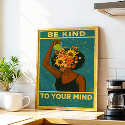 Be Kind To Your Mind - Paint By Numbers Kit (ONLINE ORDER ONLY)