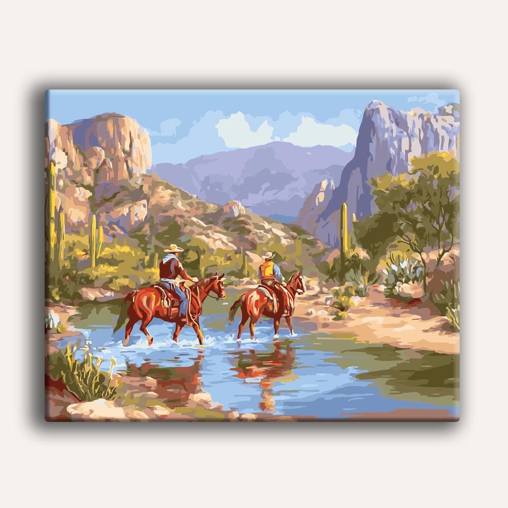 Canyon Riders - Paint By Numbers Kit (ONLINE ORDER ONLY)