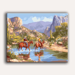 Canyon Riders - Paint By Numbers Kit (ONLINE ORDER ONLY)