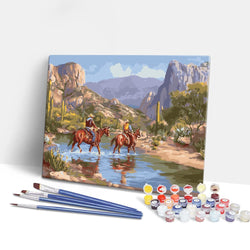 Canyon Riders - Paint By Numbers Kit (ONLINE ORDER ONLY)