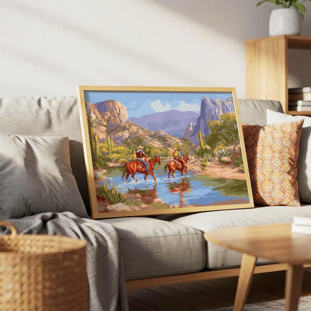 Canyon Riders - Paint By Numbers Kit (ONLINE ORDER ONLY)