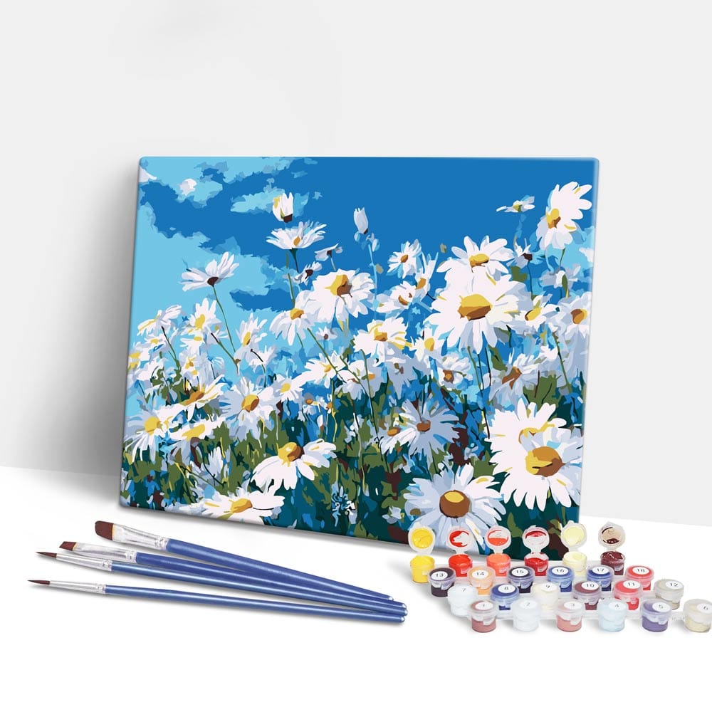 Summer Daisies - Paint By Numbers Kit (ONLINE ORDER ONLY)