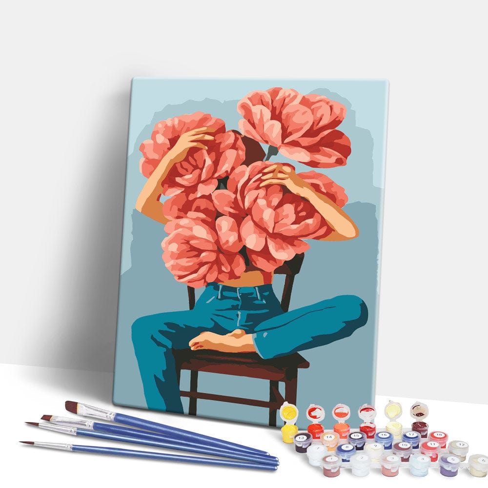 Blooming Thoughts - Paint By Numbers Kit (ONLINE ORDER ONLY)