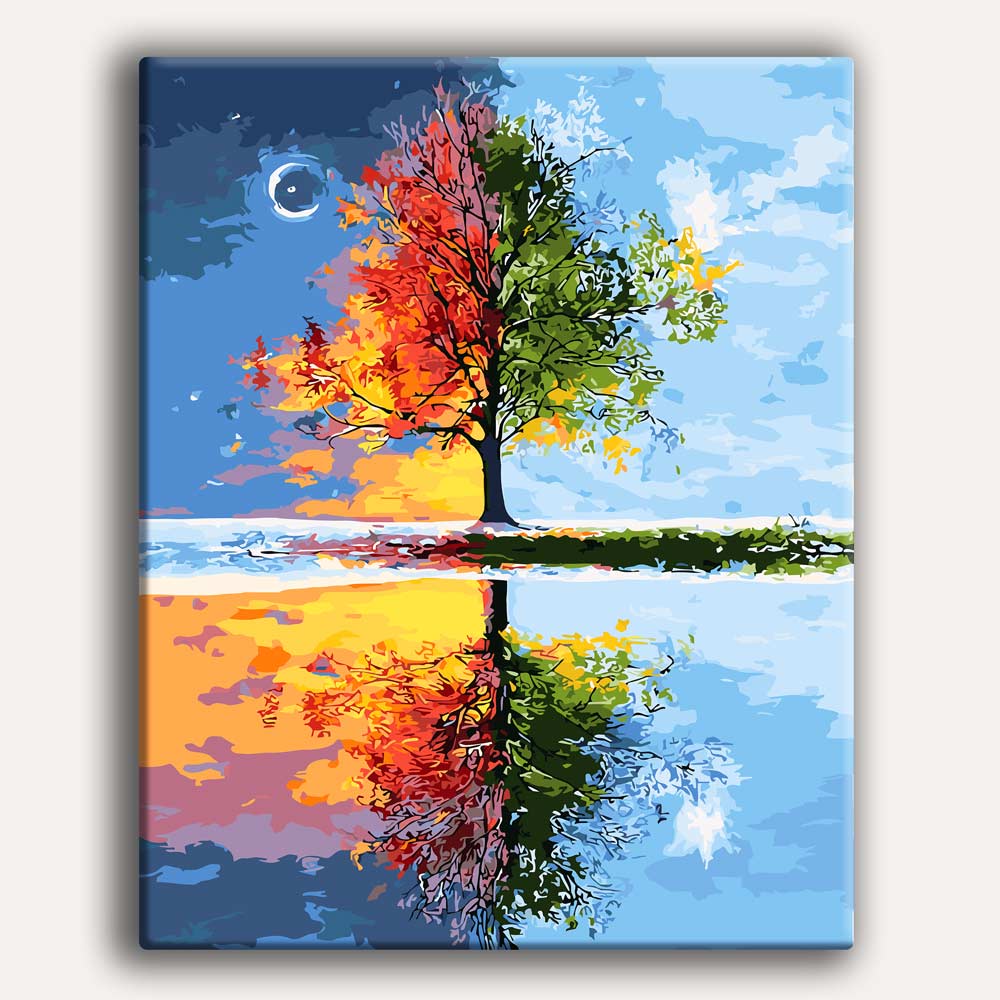 Four Seasons - Paint By Numbers Kit (ONLINE ORDER ONLY)