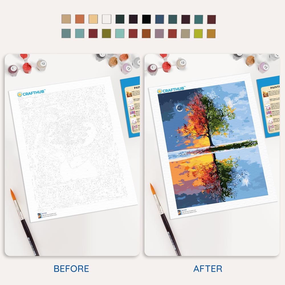 Four Seasons - Paint By Numbers Kit (ONLINE ORDER ONLY)