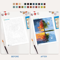 Four Seasons - Paint By Numbers Kit (ONLINE ORDER ONLY)