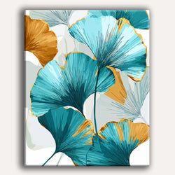 Ginko Leave Art  - Paint By Numbers Kit (ONLINE ORDER ONLY)